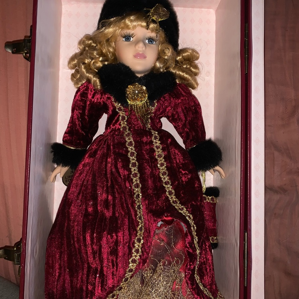 Limited Edition Antique porcelain doll